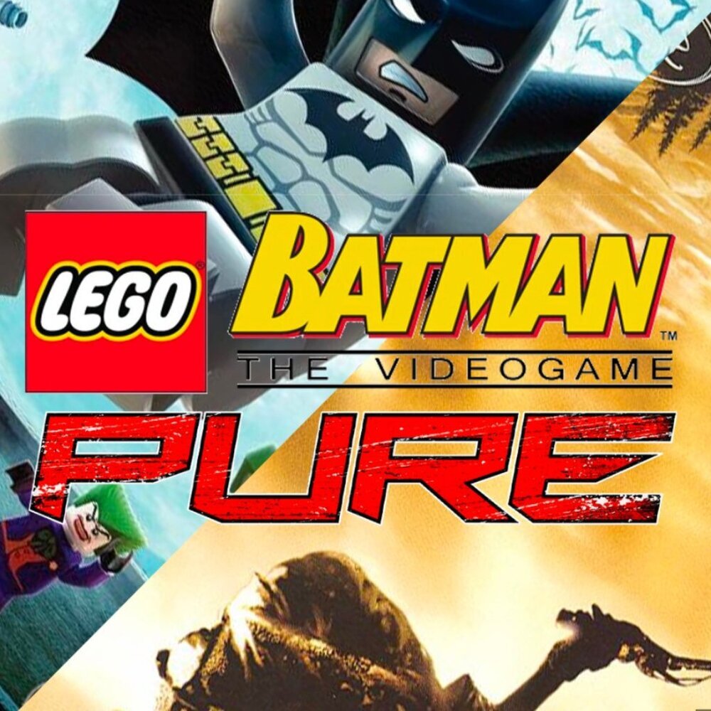 NEW Xbox 360 LEGO Batman & Pure (2 Games in 1) Factory Sealed - Picture 3 of 3
